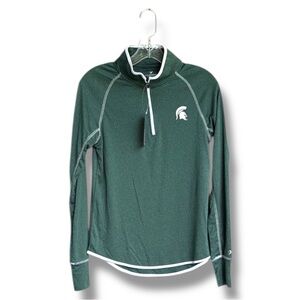 Michigan State NWT Women’s Colosseum 1/4 Zip Size Medium